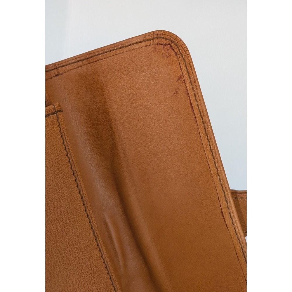 Avancorpi Puccini Attilio Wallet Tan Italian Leather Long Continental Cognac EUC - Picture 10 of 12